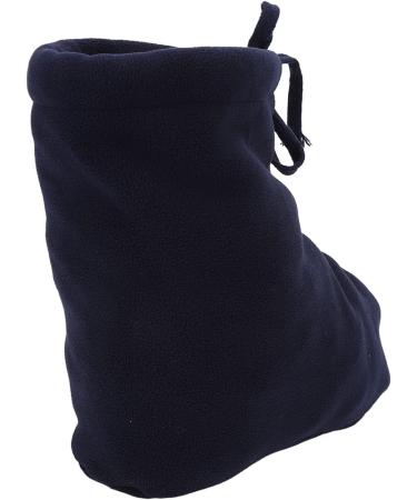 ANGGREK Cast Toe Cover Sock - Thickened Padded Soft Fleece Foot Warmer for Winter - Dark Blue One Size - International Shipping Available - Buy Online on GoSupps.com
