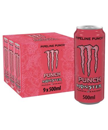 Monster Pipeline Punch Energy Drink 9 x 500 ml