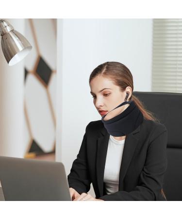 Orthopedic Neck Extensor Support Pillow - UncoZy Relief for Cervical Spine Pressure | Ideal for Men & Women | Black - Buy Online on GoSupps.com