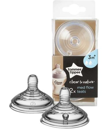 Tommee Tippee Ctn Teats Medium Flow