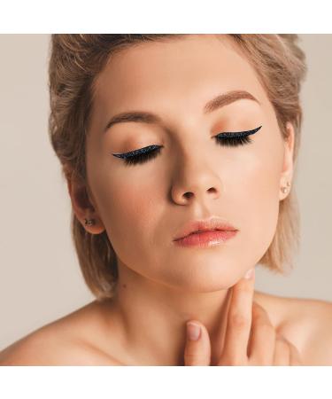 Eyelin 2-in-1 Reusable Eyelash Sticker & Eyeliner | Waterproof Stick-On Beauty Tool - Black - Buy Online on GoSupps.com