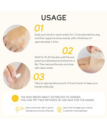 Buy Honey Peel Off Mask & Deep Moisturizing Hand Wax - Hydrating Exfoliating Mask for Women | Nourishing & Brightening Serum for Dry Skin - Buy Online on GoSupps.com