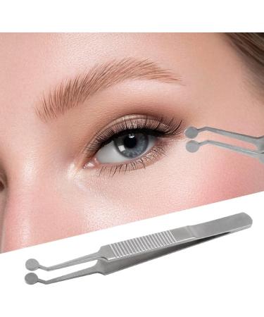 QOTSTEOS Meibomian Nozzle Tweezers | Round Tip Stainless Steel for Dry Eye Relief | Professional Eye Care Tool - Buy Online on GoSupps.com