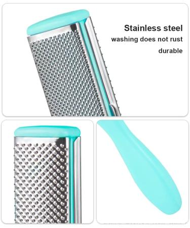 Clyhon Foot File Foot Pedicure Tool Stainless Steel Foot Scrubber Foot File Dead Skin Remover for Hard Skin and Dry Cracked Feet Scraper - Buy Online on GoSupps.com