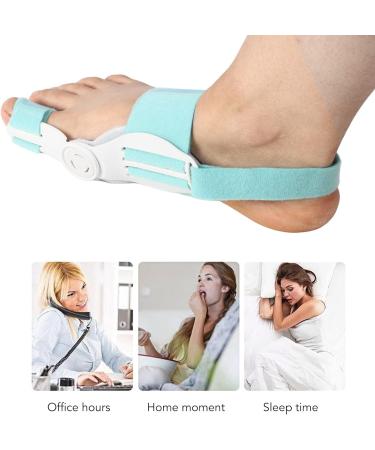 VINGVO Bunion Corrector Gel Support for Women - Adjustable Day/Night Orthopedic Toe Straighteners in Lake Blue - Buy Online on GoSupps.com