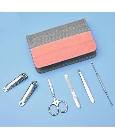Manicure Kit Professional Nail Clippers Beauty Manicure Set Home Use Stainless Steel Nail Clippers 6-Piece Set Woman and Man Nail Clippers Kit - Buy Online on GoSupps.com