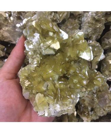 Crystal Natural Rough Golden Mica Crystal Cluster Yellow Mica Ore Specimen Raw Rock Stone JZIGTDEM - Buy Online on GoSupps.com