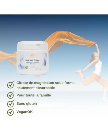 Benessence - Magnesium Citrate powder soluble - Food Integrator - 125 days integration- 500g - Buy Online on GoSupps.com