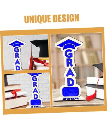 MERRYHAPY 2024 Graduation Party Decorations - Elegant Home & Festival Decor for College Celebrations Paper & Wooden Set Up - Buy Online on GoSupps.com