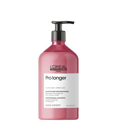 L'Or al Professionnel strengthening hair shampoo for long and thin hair with filler A-100 & amino acids series Expert Pro Longer Shampoo 750 ml (1 Pack) - Buy Online on GoSupps.com