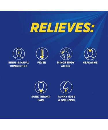 NEOCITRAN ES Cold & Sinus Night Lemon - Buy Online on GoSupps.com