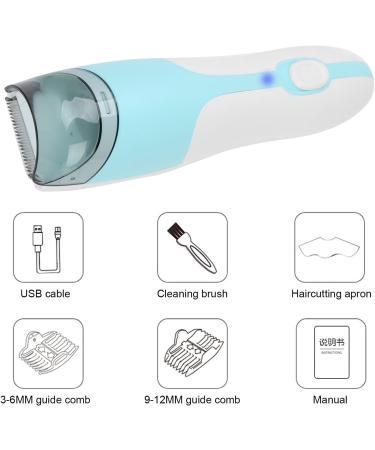ANKROYU Waterproof Baby Hair Trimmer - Cordless & Quiet Clipper with Comb Guides | USB Rechargeable for Toddler Kids - Buy Online on GoSupps.com