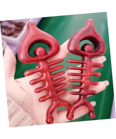 Shop Gleavi Ergonomic Legstasy - Sustainable Pain Relief Wooden Massage Comb | Anti-Static & Practical for Ultimate Comfort - Buy Online on GoSupps.com