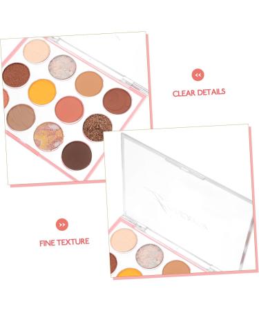 BIUDECO Palette Plate Powder Eyeshadow Eye Night Party Makeup Shadow Portable for Grids Women Club Bar 1 count (Pack of 1) As Shown - Buy Online on GoSupps.com