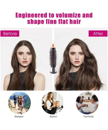 Round Volume Brush and Adapter For Dyson Supersonic HD15 HD01 HD02 HD03 HD04 HD08 Hair Dryer Attachment Hair Tool - Buy Online on GoSupps.com