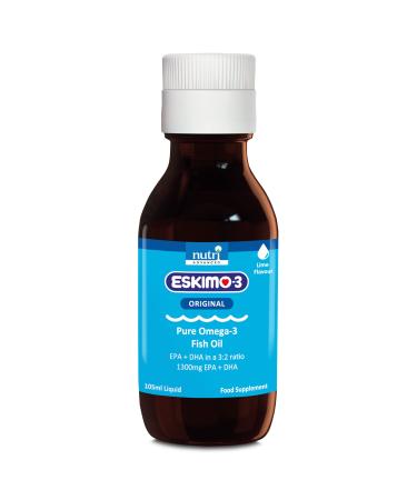 Eskimo-3 Fish Oil - Nutri Advanced - Liquid Lime 105ml 105 ml (Pack of 1)