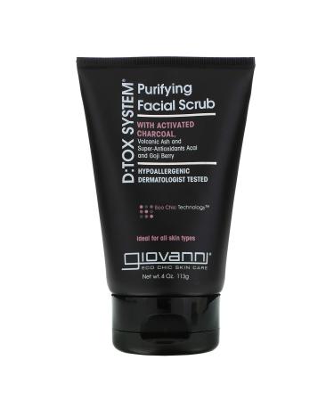 Giovanni D:tox System Purifying Facial Scrub 4 Ounce