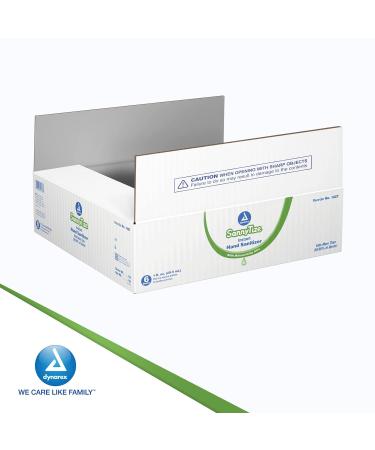 Dynarex SannyTize Hand Sanitizer Gel 1 oz. Square Bottle 6 Boxes of 24 - Infused with Aloe Vera, 99% Germs Elimination - Buy Online on GoSupps.com