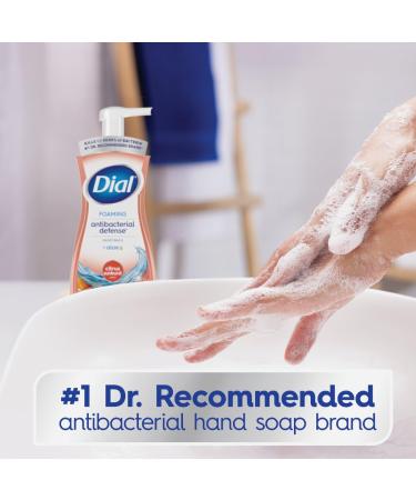 Dial Antibacterial Foaming Hand Wash - Citrus Sunburst 7.5 fl oz | Shop Internationally - Buy Online on GoSupps.com