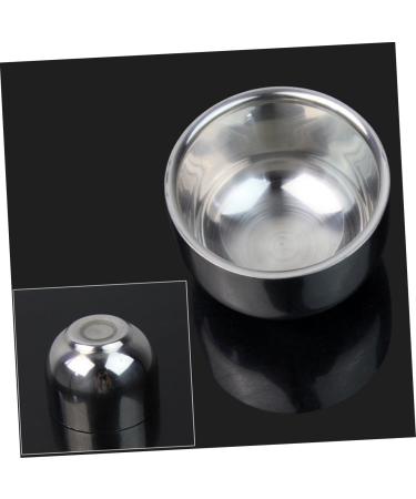 Alipis 3-Piece Men's Shaving Set - Stainless Steel Shaving Brush & Foam Cup - Travel-Friendly Beard Grooming Kit - Buy Online on GoSupps.com