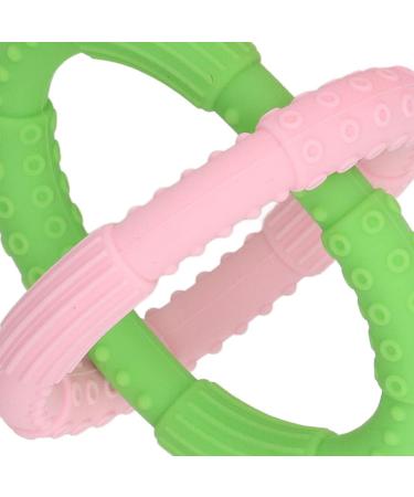 Silicone Teething Bracelet Bundle for Babies | 3pc Baby Teether Toy Set (Type 2) - Buy Online on GoSupps.com