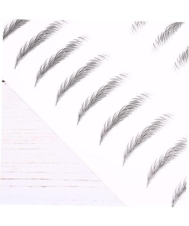 Beavorty 2 Pairs Bionic Eyebrow Tattoos Eyebrow Makeup Supplies Stick-on Brows Eyebrow Sticker 3d Disposable - Buy Online on GoSupps.com