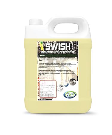 Jovs Dishwasher Detergent - 5 Litre Automatic Dishwasher Cleaner Commercial Grade - Buy Online on GoSupps.com