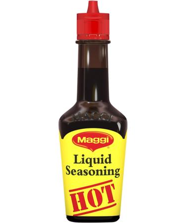 Maggi Hot Liquid Seasoning | Aromatic Liquid Flavouring | Food Flavour Enhancer | 100ml (Packs of 6) Grocery King Maggi Liquid Seasoning Hot 100ml (Pack of 6) - Buy Online on GoSupps.com