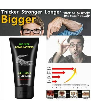 Enlargement Cream for Men | Boost Size & Performance - 50ml Male Enhancement Ointment - Buy Online on GoSupps.com