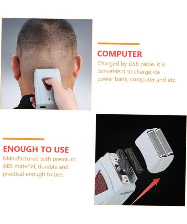Buy 1pc Rechargeable Electric Shaver & Nose Hair Trimmer for Men - Portable Beard Trimmer for Travel | Fast Shipping Worldwide - Buy Online on GoSupps.com