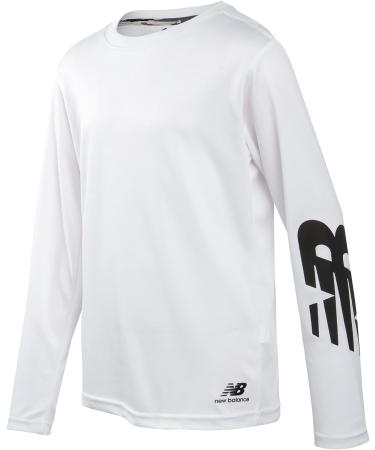New Balance Boys' 2 Pack Athletic T-Shirt Set - Dry-Fit Sports Shirts (8-20) - Grey Camo/White - Size 10-12 - Buy Online on GoSupps.com