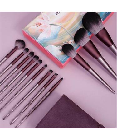 Buy 12-Piece Makeup Brush Set | Soft Bristle Eyeshadow Concealer & Eyebrow Brushes - International Shipping - Buy Online on GoSupps.com
