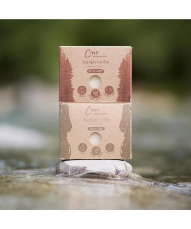  pandoo pandoo Shaving Soap 100g | Into the Woods | Natural Soap | 2 Pack - Buy Online on GoSupps.com