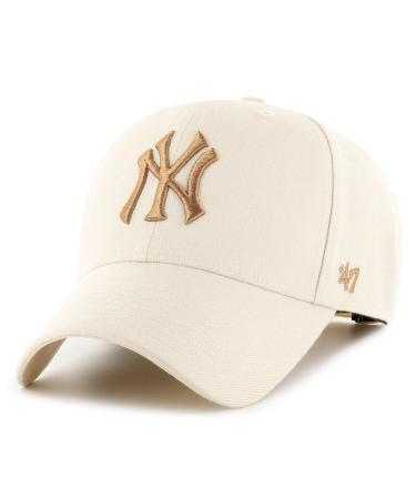 '47 MLB New York Yankees NY Basecap Baseballcap Cap MVP Natural Snapback Cap