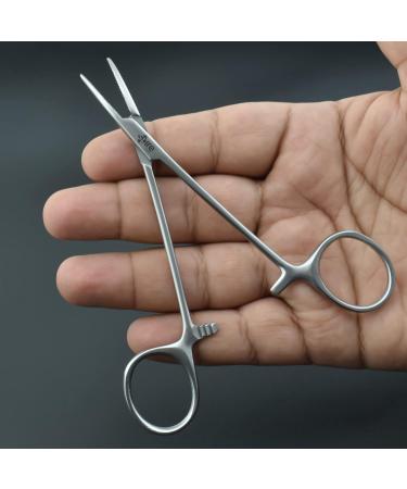 Stainless Steel Pet Ear Locking Forceps 5-Inch - Grooming Tweezers & Hemostat for Dogs - Spire Tools - Buy Online on GoSupps.com