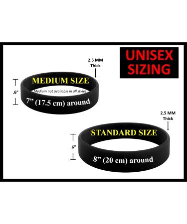 Pro Athlete-Worn Motivational Silicone Bracelet | Sports Focus & Gym Inspiration | Blue Rubber Band by We Keep You Motivated LLC - Buy Online on GoSupps.com