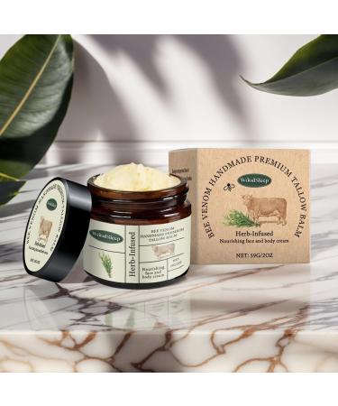 Kexpery Beef Tallow Face and Body Care Cream Honey Balm Deep Hydration Soft and Radiant Skin - Buy Online on GoSupps.com