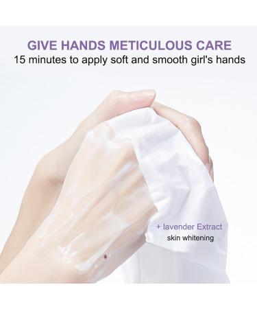 Hand Spa Mask 5 Pairs - Intense Moisturizing Hand Gloves for Dry, Cracked Hands - Skin Repair & Renewal Treatment - 5pcs - Buy Online on GoSupps.com