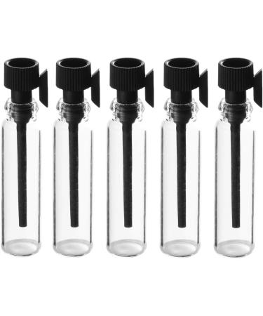 Buy Healifty 100 Aromatherapy Perfume Bottles for Men & Women - Black 4.5 x 0.8 cm | International Shipping Available - Buy Online on GoSupps.com