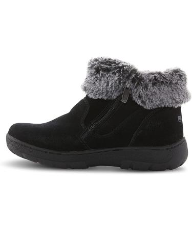 Khombu Women's Jessica Shearling Lined Winter Boots 9 Black - Cozy & Stylish Footwear for Winter Adventures - Buy Online on GoSupps.com