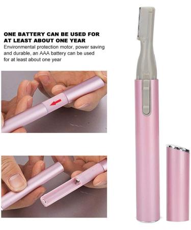 Electric Lady Shaver Mini - Eyebrow and Face Hair Trimmer for Women - Hair Removal Tool with Washable Cutting Head - Ideal for Face, Body, Arms, Legs, and Underarms - Buy Online on GoSupps.com