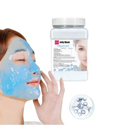 Balvilvi Jelly Mask for Skin Care - Hyaluronic Acid Gel Face Mask for Instant Hydration - Jelly Face Mask Peel Off - Facial Skin Care Product for Smoothing, Moisturizing, Cleansing