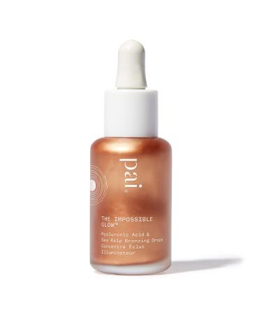 Pai Skincare - The Impossible Glow Organic Hyaluronic Acid + Sea Kelp Bronzing Drops | Natural, Vegan, Sensitive Skincare (1 fl oz | 30 mL)