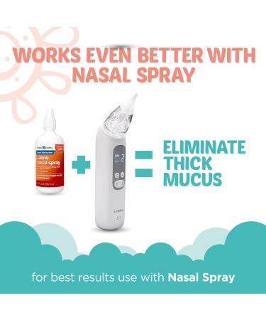 LitteTora Rechargeable Baby Nasal Aspirator - Electric Mucus Sucker for Infants & Toddlers - Buy Online on GoSupps.com