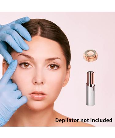 Hair Remover Replacement Heads - 2 Pack Compatible with Gen 2 Facial Hair Removal Tool for Women | Beauty Tools & Accessories (Rose Gold) - Buy Online on GoSupps.com