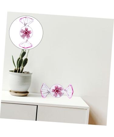 Alipis Colored Glaze Candy Christmas Decorations Home Decoration Mini Candy Desk Topper Gem Colorful Glass Red Medium - Buy Online on GoSupps.com