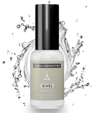 Pheromones For Women (JEWEL) Body Spray - Elegant Ultra Strength Organic Human Pheromones Fragrance Body Spray 50mL - Human Grade Pheromones to Attract Men  - Buy Online on GoSupps.com