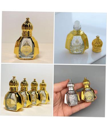Veemoon 6-Piece Essential Oils Bottle Set - Thai Holy Water Container & Roller Bottles - Travel Glass - 6.5x4cm - Perfect for Aromatherapy & Gifts - Buy Online on GoSupps.com