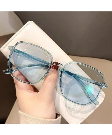 Zhenqi Anti Blue Ray Computer Gaming Glasses - Lightweight Anti Eye Strain Eyewear for Teens Men & Women - Black Tea - Buy Online on GoSupps.com