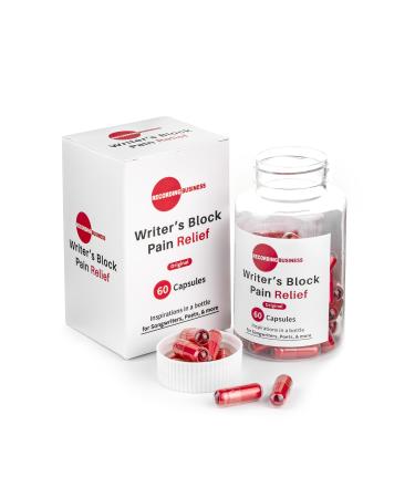 Recording Business Writer's Block Pain Relief (60 Original Songwriting Prompts in Capsules) for Artists/Musicians Songwriters & Poets